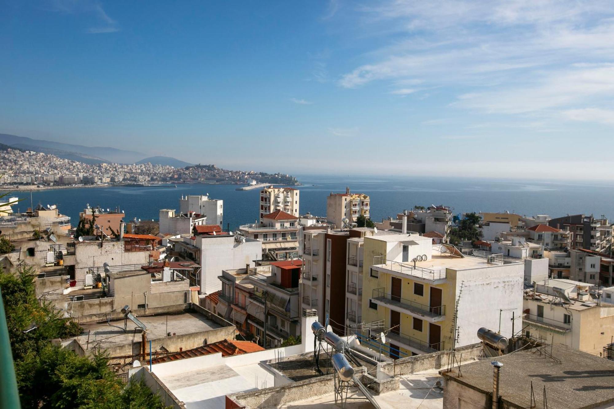 Kathys Sea View Apartment Kavala Buitenkant foto