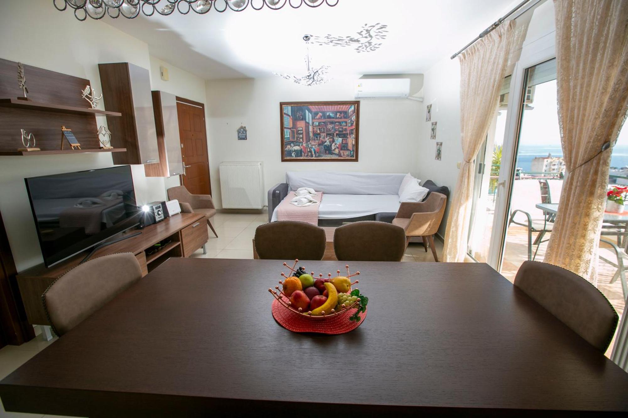 Kathys Sea View Apartment Kavala Buitenkant foto